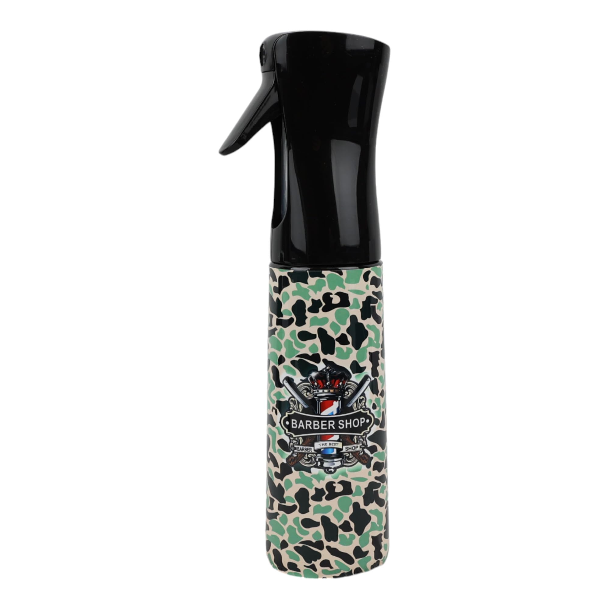 Eson Camouflage Water Spray Bottle For Hair - 300Ml Refillable Continuous Mist Sprayer - Empty Spray Bottle For Barber, Hairdresser, Salon, Hair Styling, Cleaning, Misting & Skin Care,Plants (Camouflage)