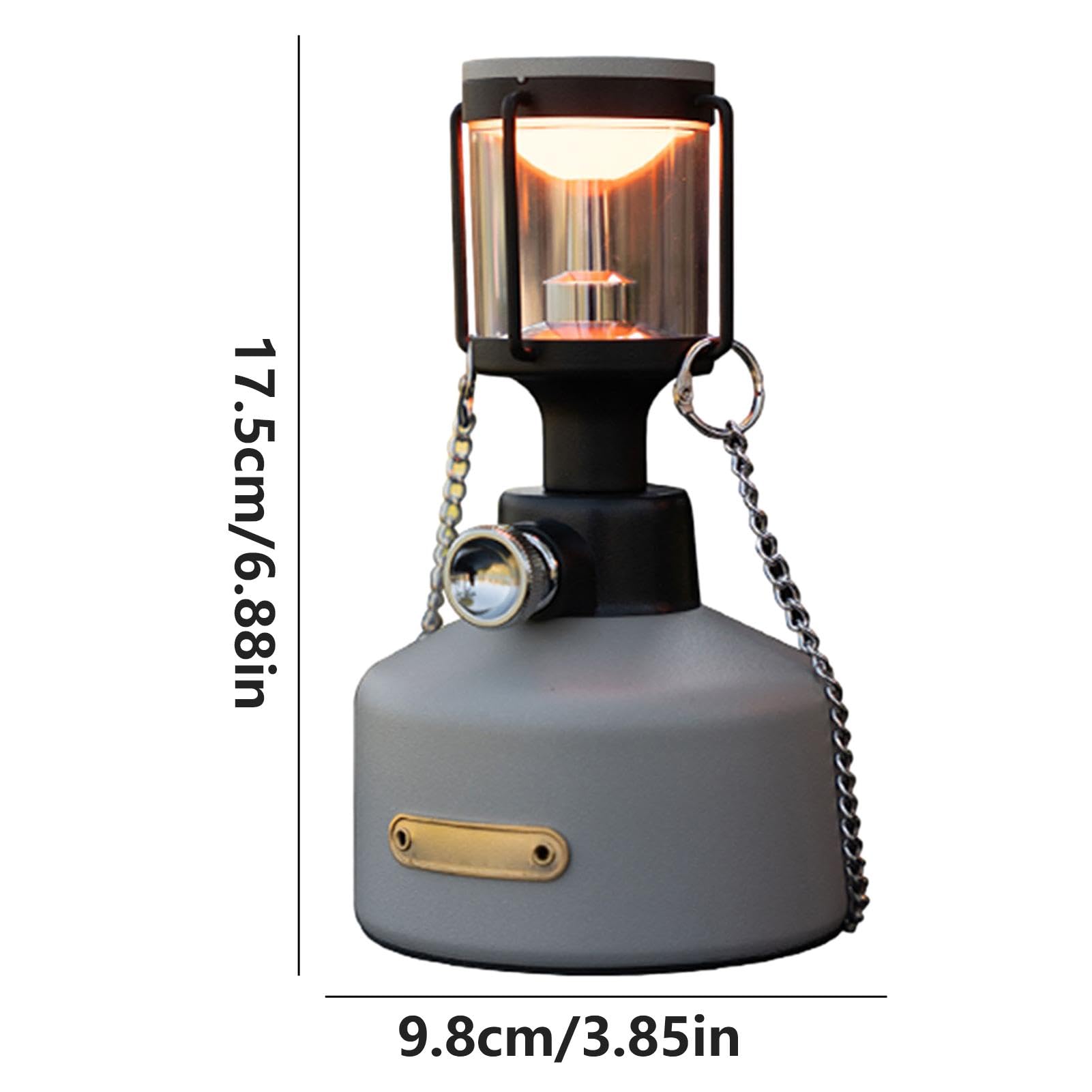 Latarnia LED w vintage, retro, lampa namiotowa, przenośna | wodoodporna lampa namiotowa w vintage, żarówka, latarnia, latarnia LED, awaria zasilania, wodoodporna lampa namiotowa n