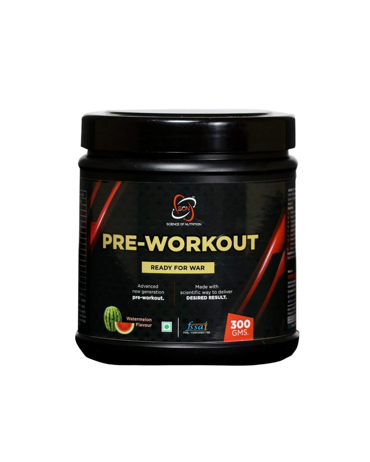 Science Of Nutrition Pre workout for Lean Muscles Building | Strength | Mental Focus | Energy 300GMS