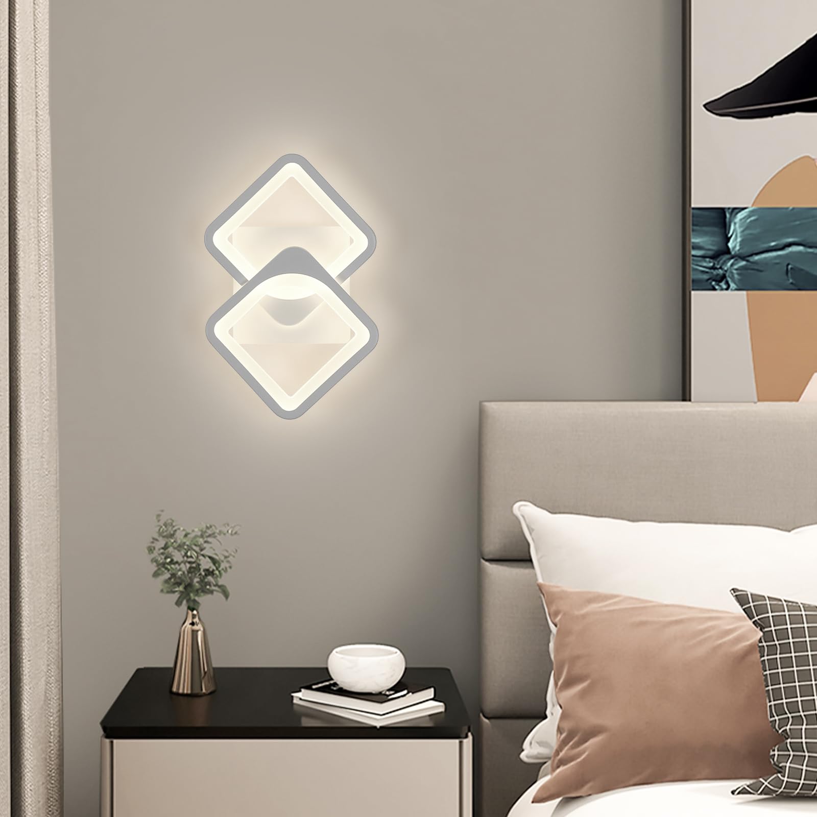 Lampada Da Terra Moderna - Nero - Con Interruttore A Pedale - Regolabile Per Soggiorno O Ufficio - Foto 9