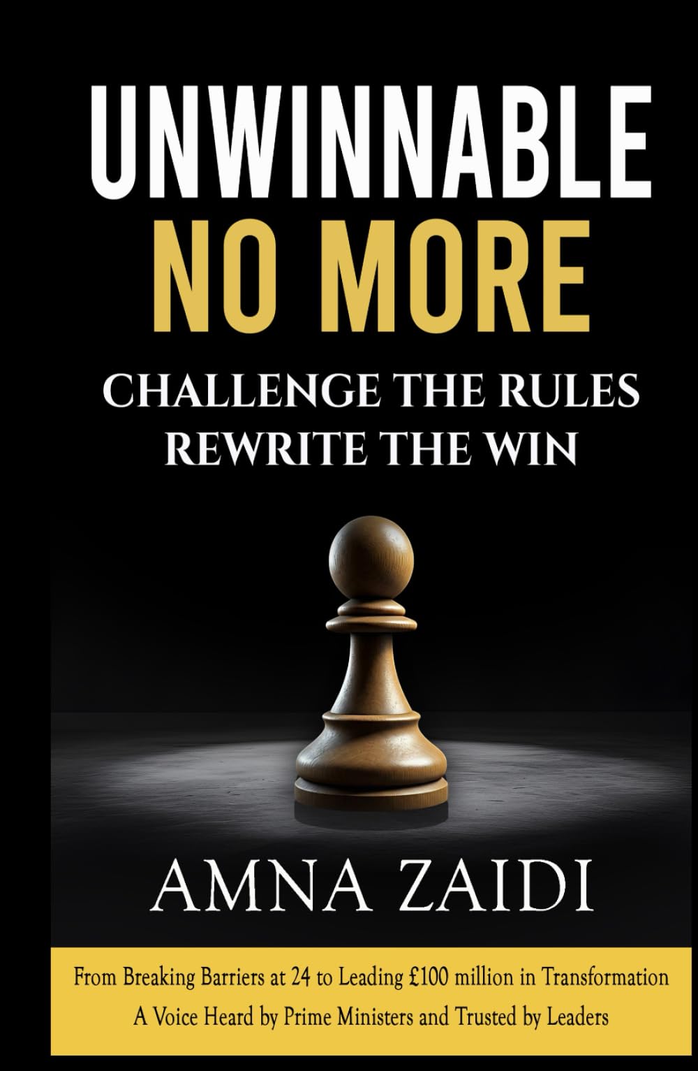 Unwinnable No More: Challenge The Rules Rewrite The Win