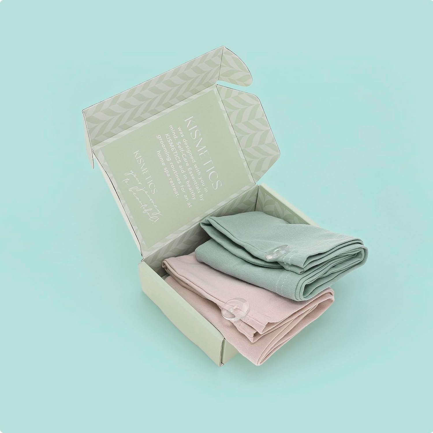2 PCS Tee Shirt Drying Wrap, Frizz Free, Soft & Lightweight&Flexible, Hair Drying Turban, Gentle Drying Towel Wrap with Button, for Long Hair (Sage&Pink)
