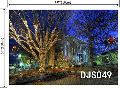 LOVE-BABY Vinile fondali Alberi e le luminarie