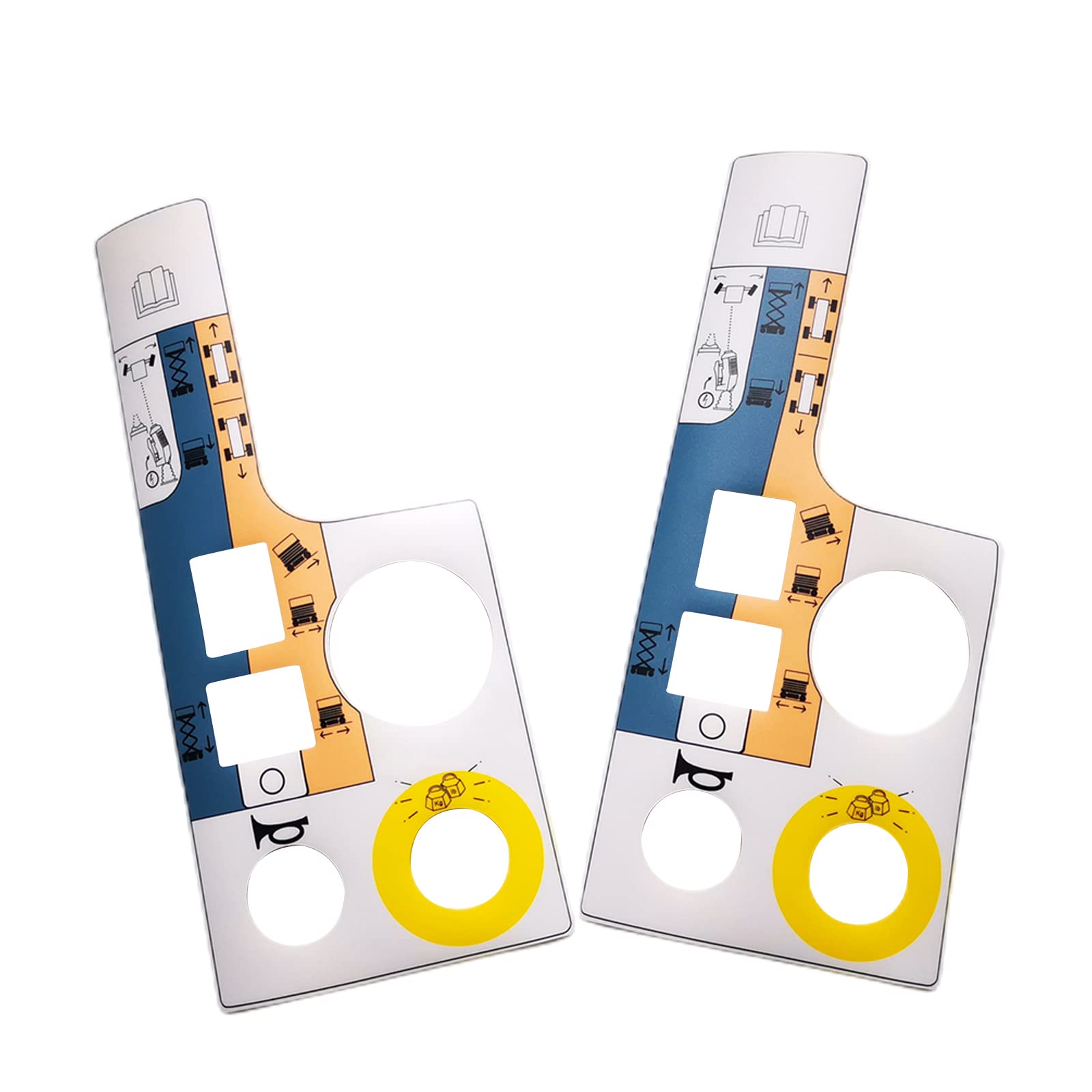 HNARL SkyJack Control Box Decal 156885SJ - Replacement Pictorial Label For Electric Scissor Lifts