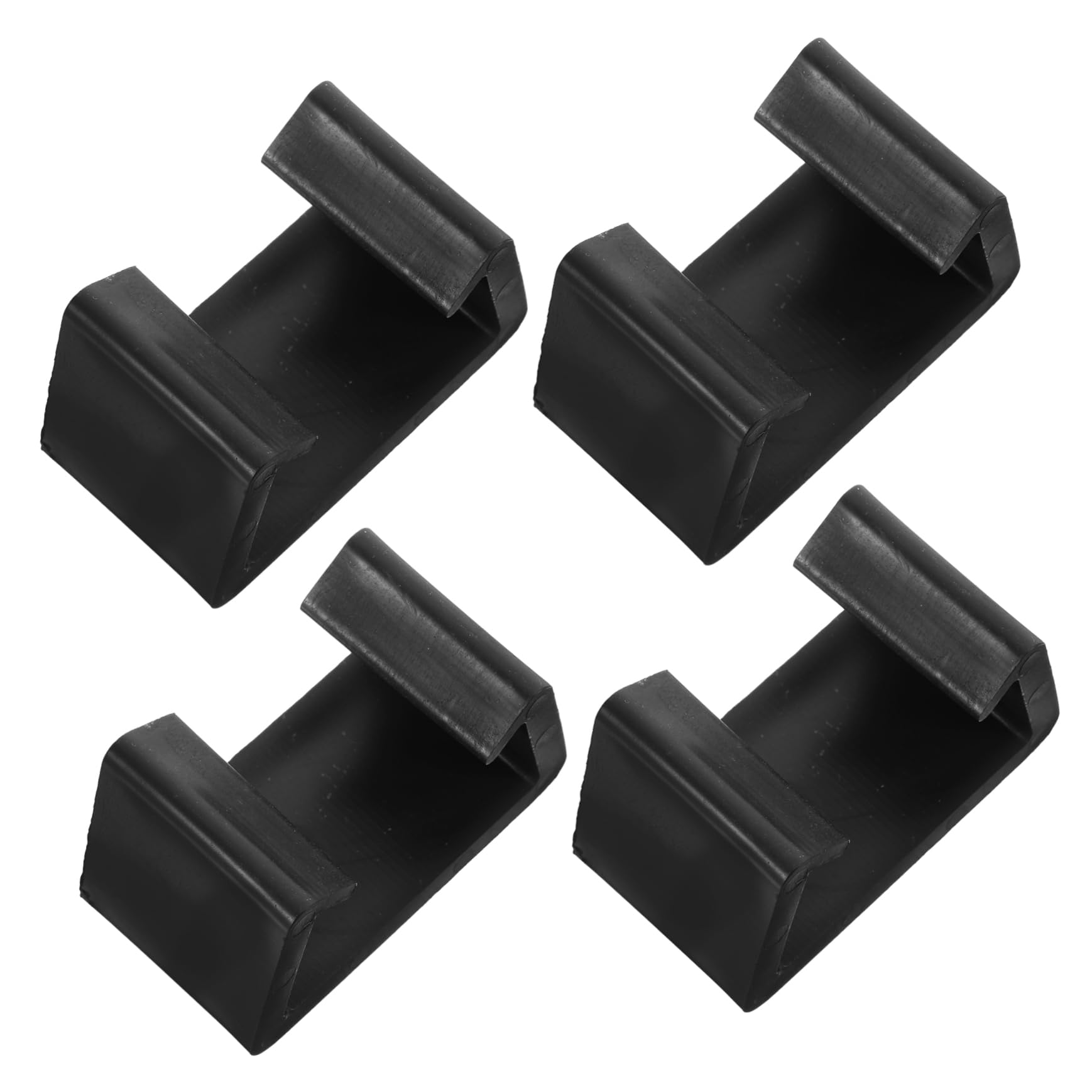 PRETYZOOM 4pcs Sturdy Chair Clip Creative Sofa Fastener Rattan Furniture Clamp for Home Office Living Bedroom Use Black