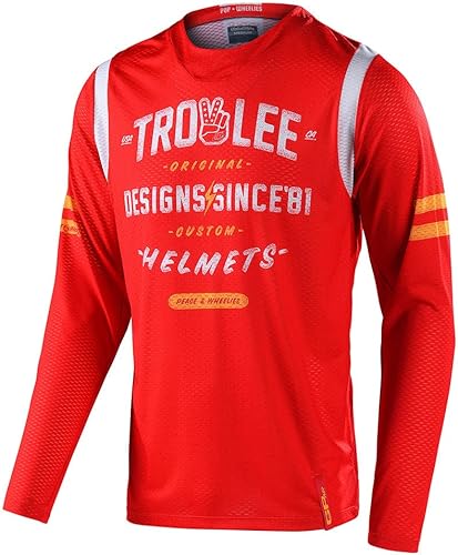 Miniatura 2 de Troy Lee Designs GP Air - Camiseta enrollable para motocross, motocross, motocross, ATV, Enduro, Dual Sport Racing Off Road de manga larga, para