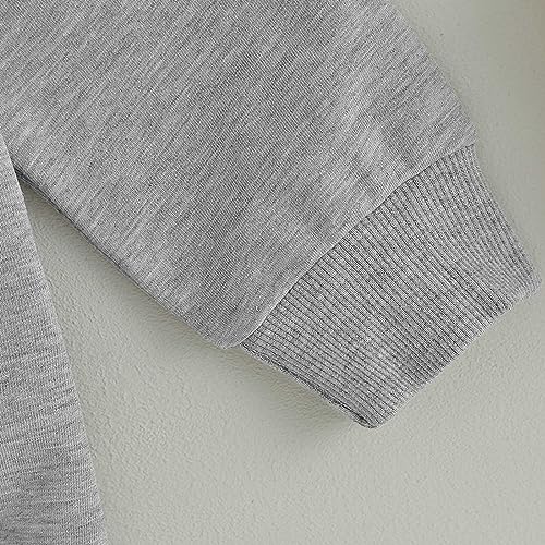 Toddler Baby Boy Clothes Set Fall Winter Sweat Suit Outfit Cute Sweatshirt & Long Pant Sets3