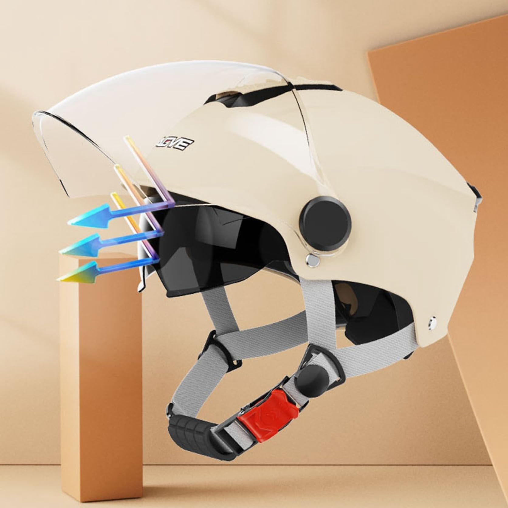 Amazon.co.jp: [Noopior]バイクヘルメット メンズ レディース 半帽