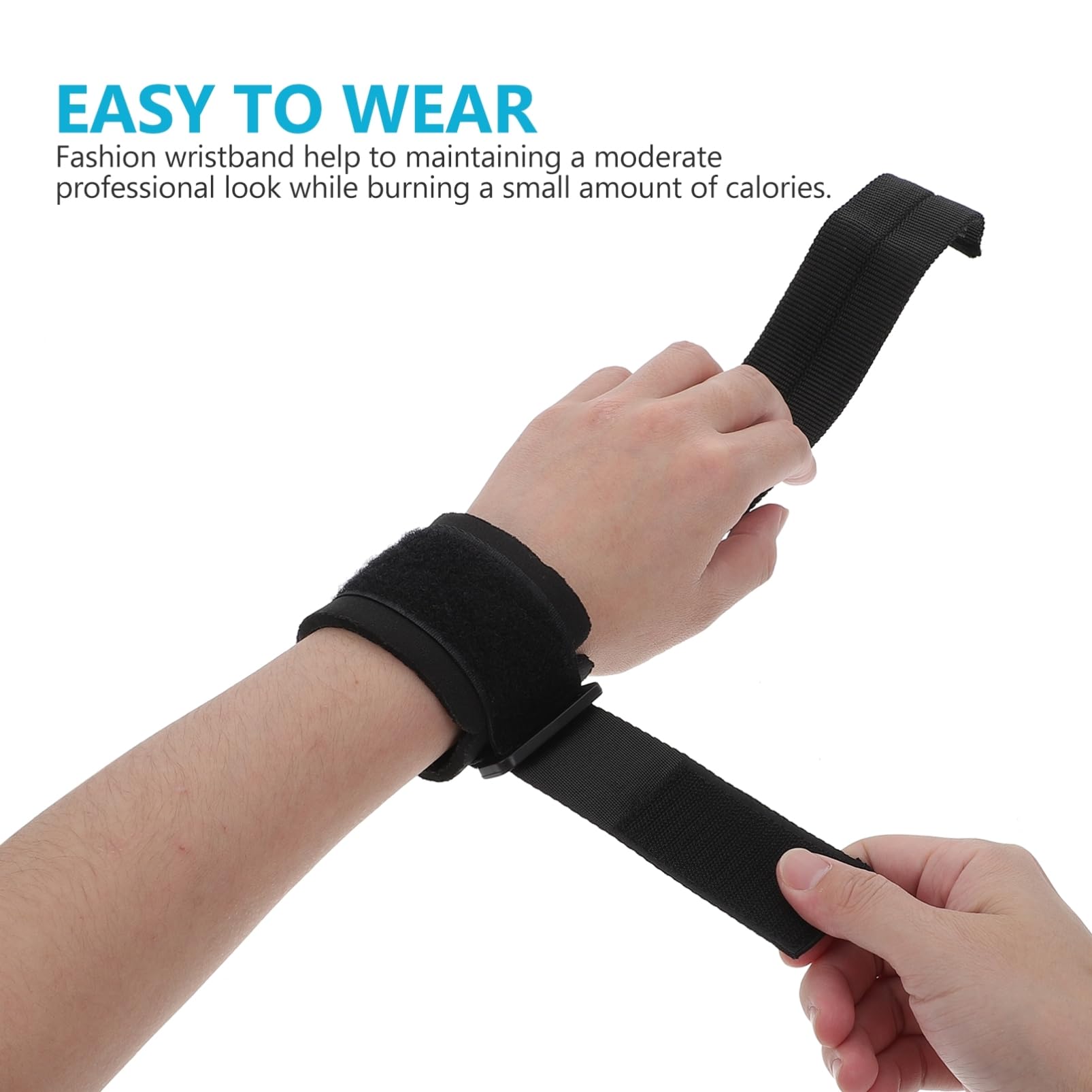 Milisten 3 Paires Sangles de Soutien pour Poignets Haltérophilie Accessoires de Fitness Antidérapants pour Entraînement Protection des Poignets Durabilité Optimale