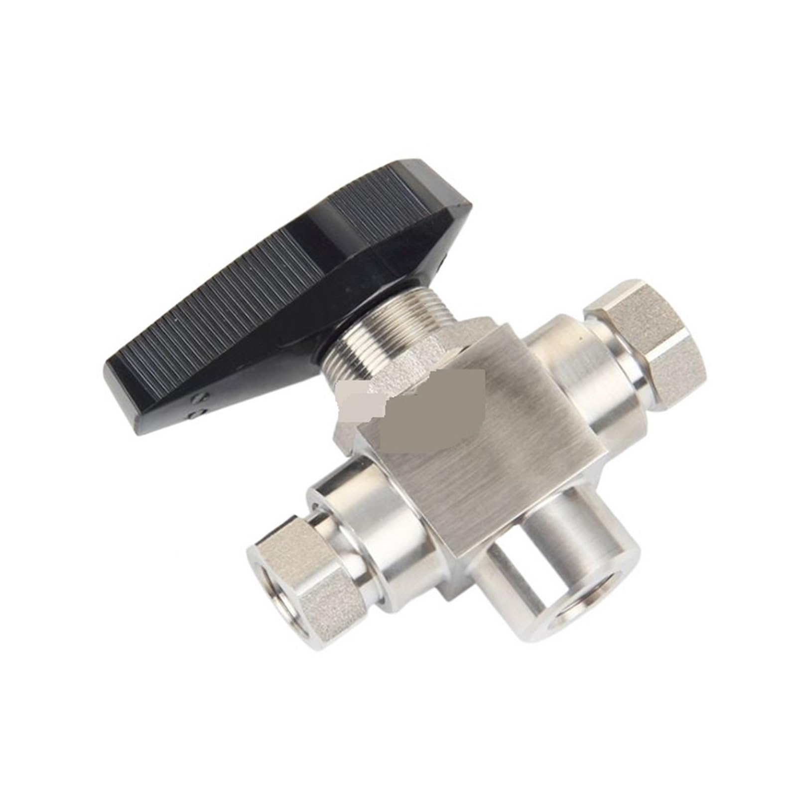 Vanne à Sphère, Vanne à Boisseau sphérique Acier Inoxydable 316L 1/4" Femelle 3 (Trois) Voies vanne à Boisseau sphérique for Distributeur