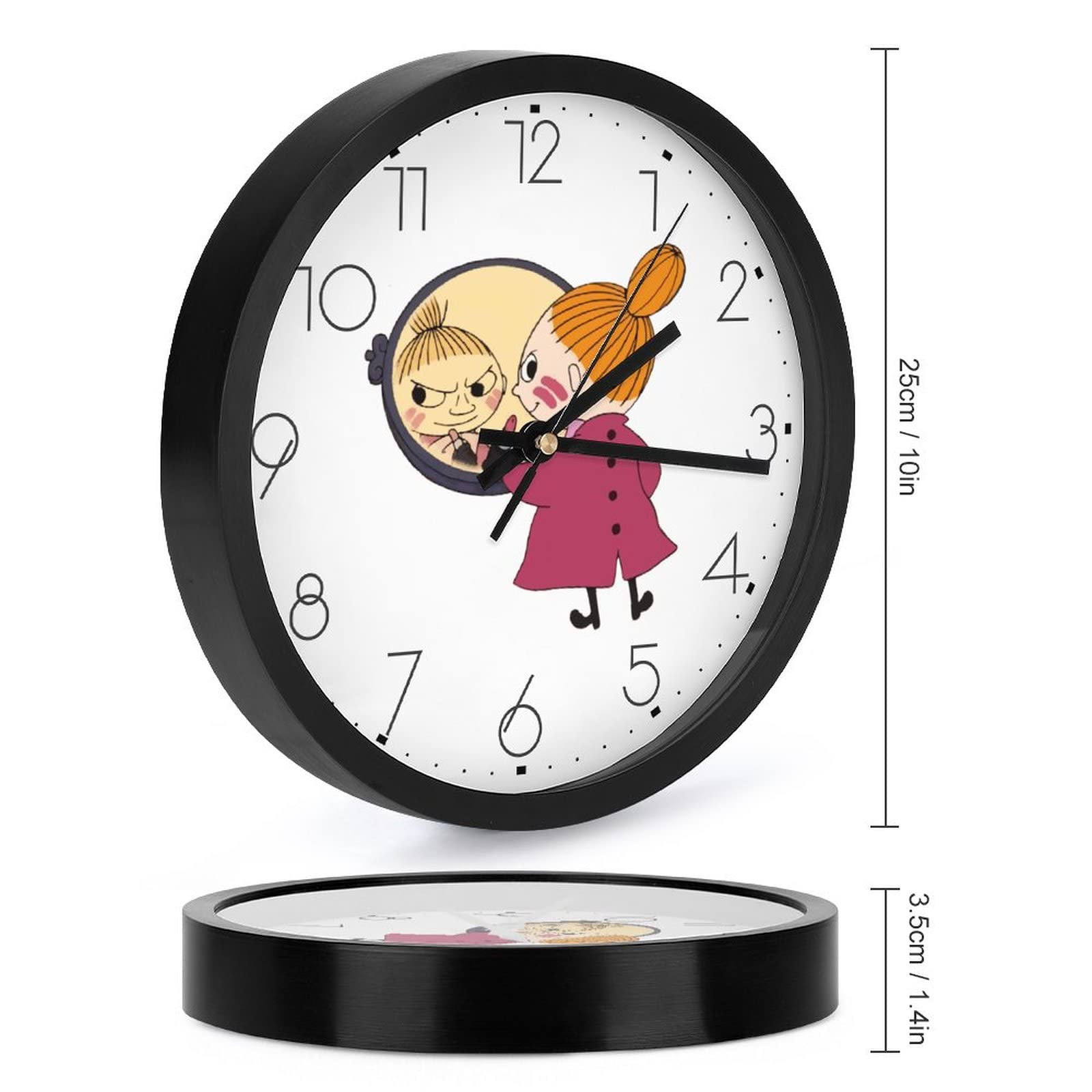 MOOMIN ムーミン　ウォールクロック　壁掛け時計　リトルミイ ムーミン リトルミイ掛け時計 Moomin ウォールクロック Moomin Picking