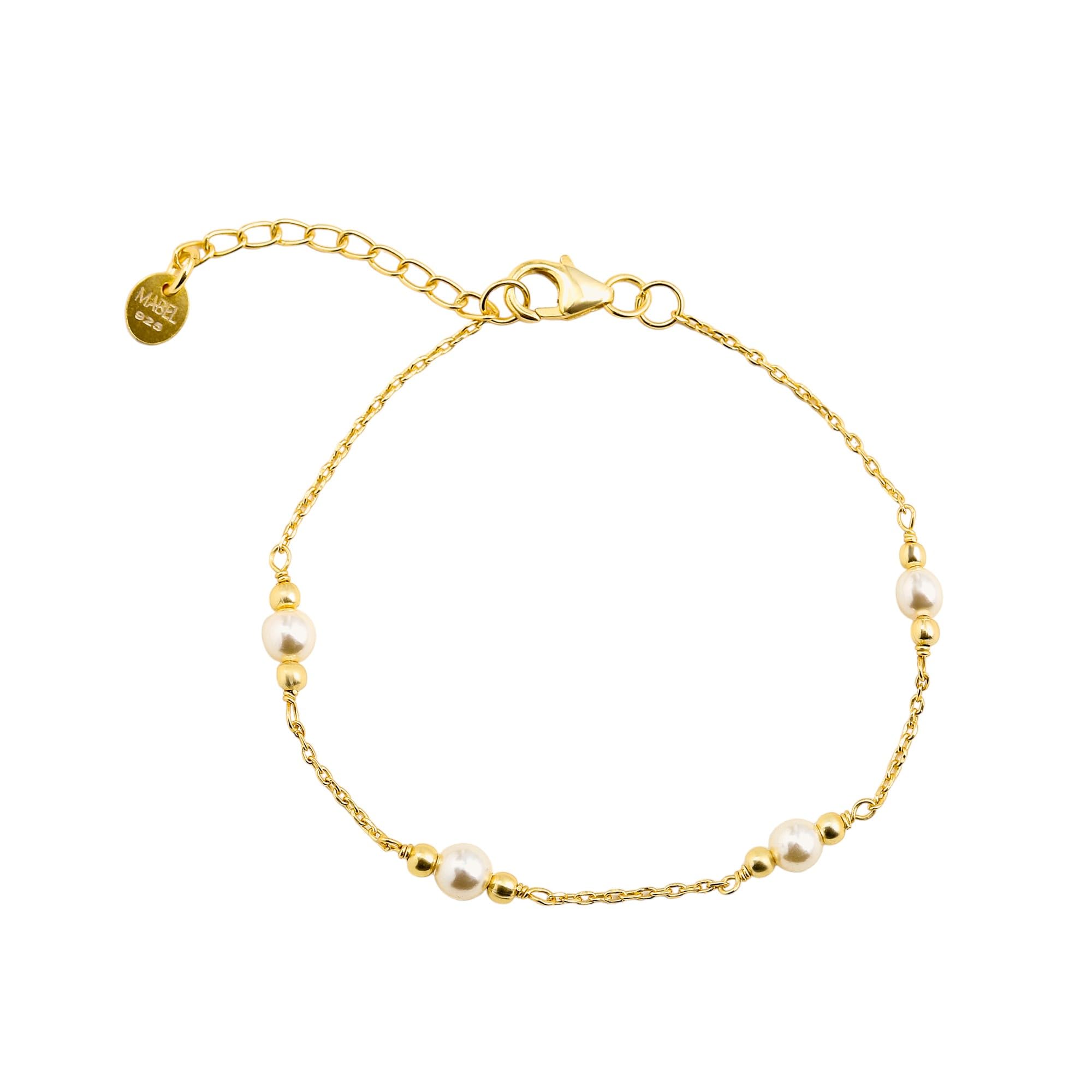 See full amazon price history chart for MABEL 925 Sterling Silver, 18 Kt Gold Plated Pearl String bracelet, Fine Jewellery Gifts for Women & Girls, Assured Purity & 6 Month Warranty* MABEL 925 Sterling Silver, 18 Kt Gold Plated Pearl String bracelet, Fine Jewellery Gifts for Women & Girls, Assured Purity & 6 Month Warranty* (B0CS6R2D91) Amazon Price History, Amazon Price Tracker