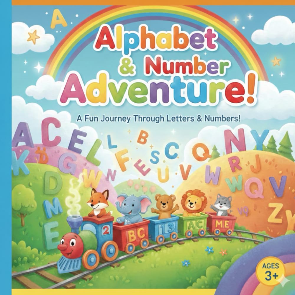 Alphabet and Number Adventure: A Fun Journey Through Letters and Numbers