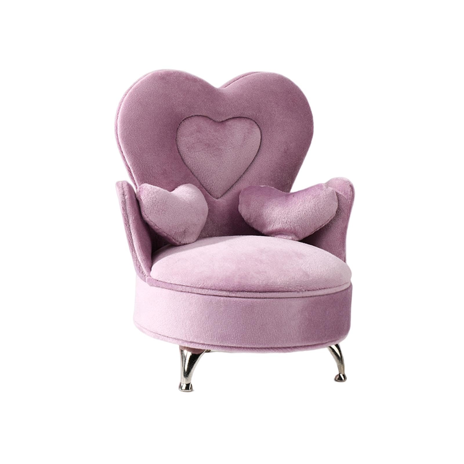 3 zestaw 1:6 sofa pudełko na biżuterię akcesoria lalki pudełko do przechowywania biżuterii okrągła sofa, meble