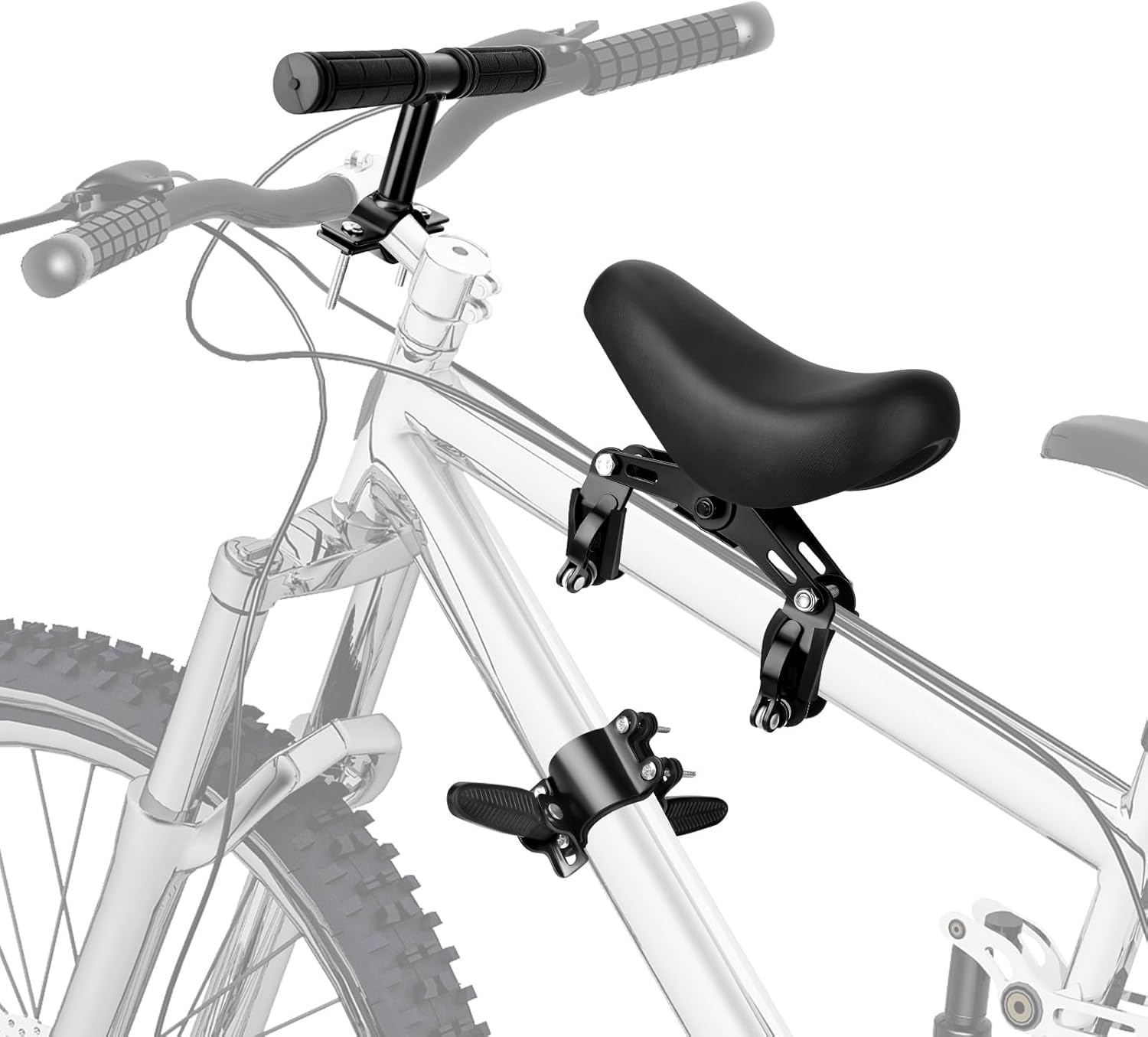 Seggiolino per Mountain Bike,seggiolino Bici Anteriore,La seggiolino MTB Anteriore è Compatibile con Le MTB