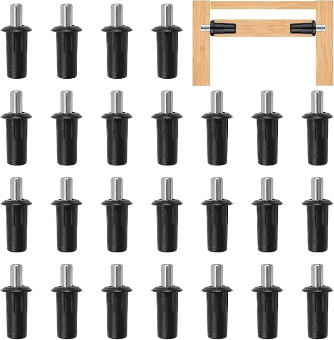 UFURMATE Spring Loaded Repair Pins, 25Pcs Plastic Blinds Repair Pins