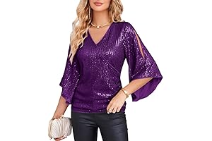 Womens Sequin Tops: Shimmering Glamour for Every Occasion