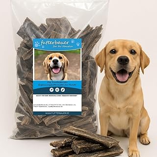 Futterbauer Rinderpansen 1 kg, Natürlicher Kausnack für Hunde, getrocknet product image