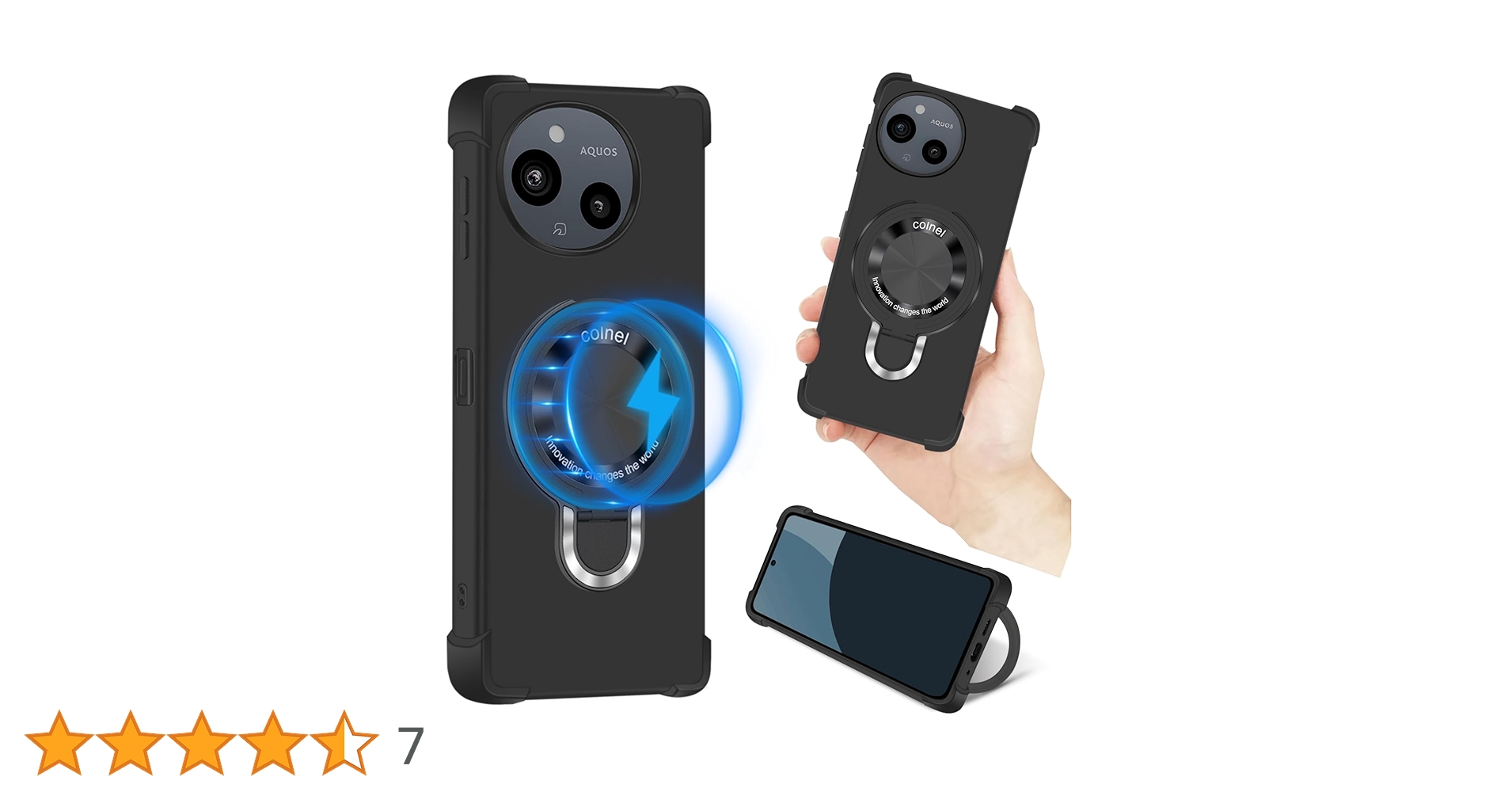 nadeさま専用 Amazon.co.jp: AQUOS sense9 ケース MagSafe対応 スタンド付き