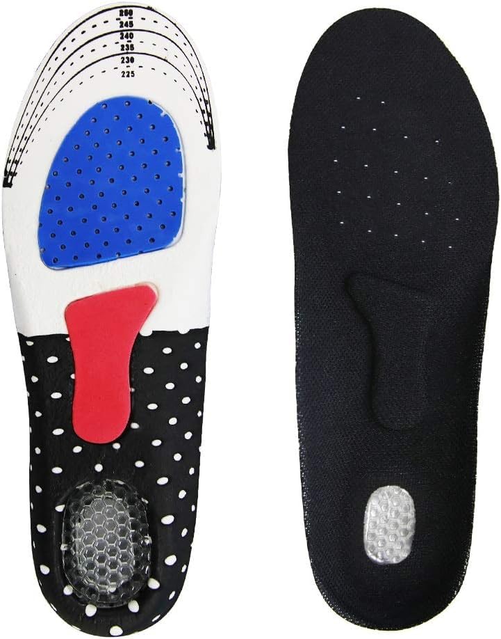 silicone gel insole Orthotic Arch Support Shoe Pad Sport Running Shoe Insoles Cushion Pad Soft Anti-Slip Insole for men and women Shoe Pad Shock Absorption Orthotics Metatarsal Support. (6-8) (B0CKP5HKGD) Amazon Price History, Amazon Price Tracker