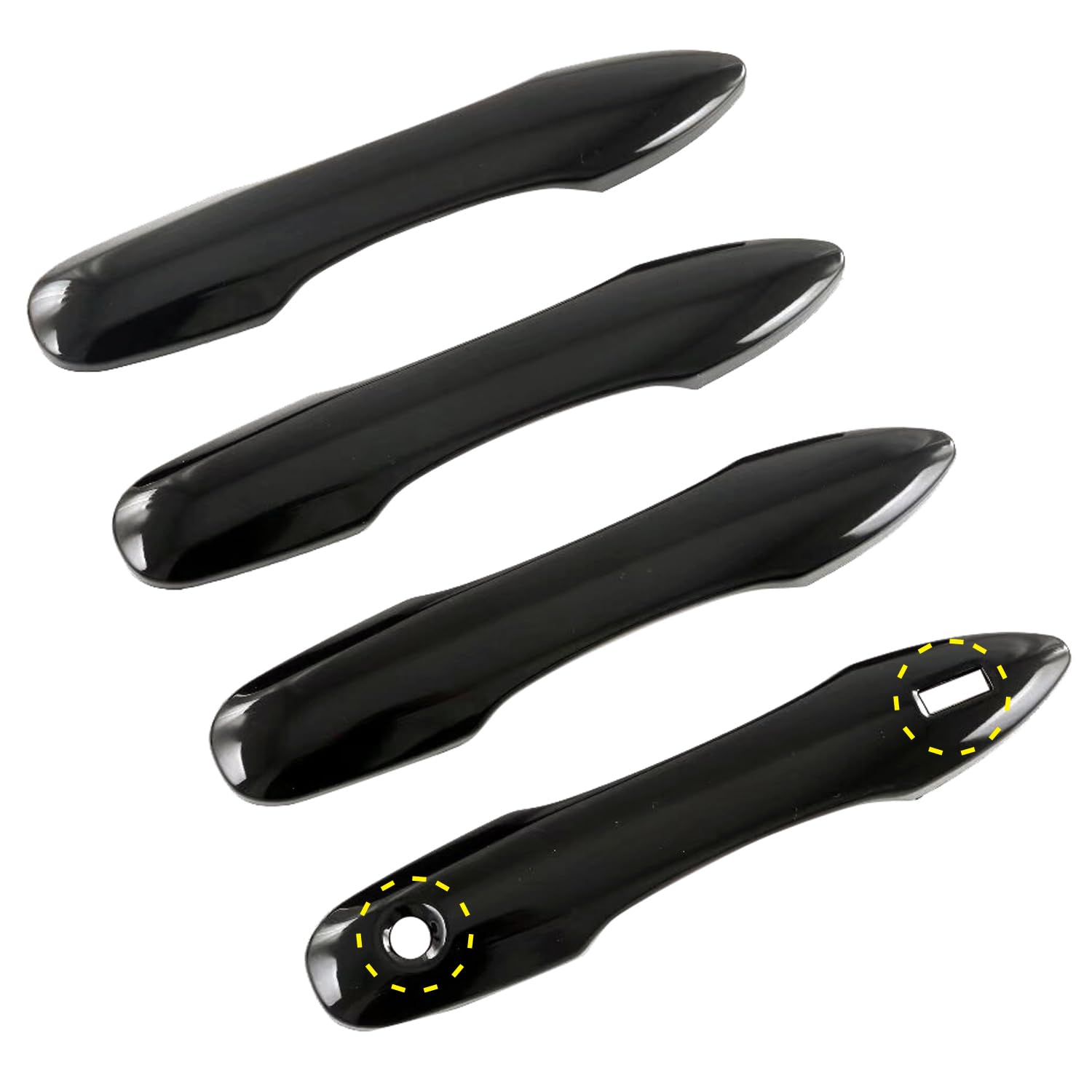 Amazon.com: Autophoton for Toyota Camry 2018-2025 ABS Glossy Black