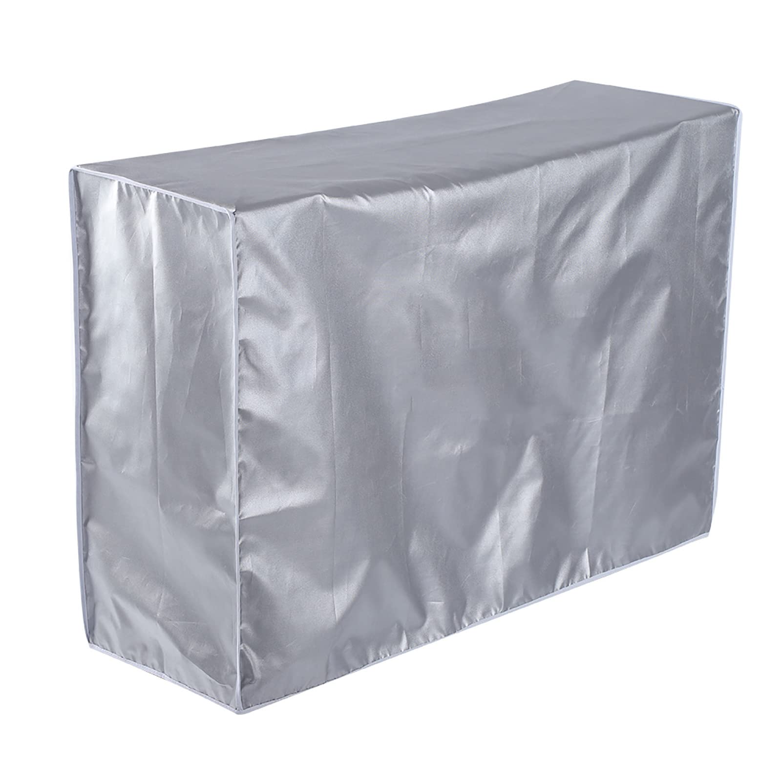 Cubierta de Aire Acondicionado para Exteriores, Cubierta Impermeable para Aire Acondicionado de Ventana, Cubierta Antipolvo, Cubierta Protectora Antinieve con Cuerda de Cierre (1.5p (80*26*57))