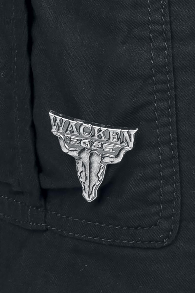 Wacken Open Air Wacken Frauen Short schwarz Band-Merch, Bands