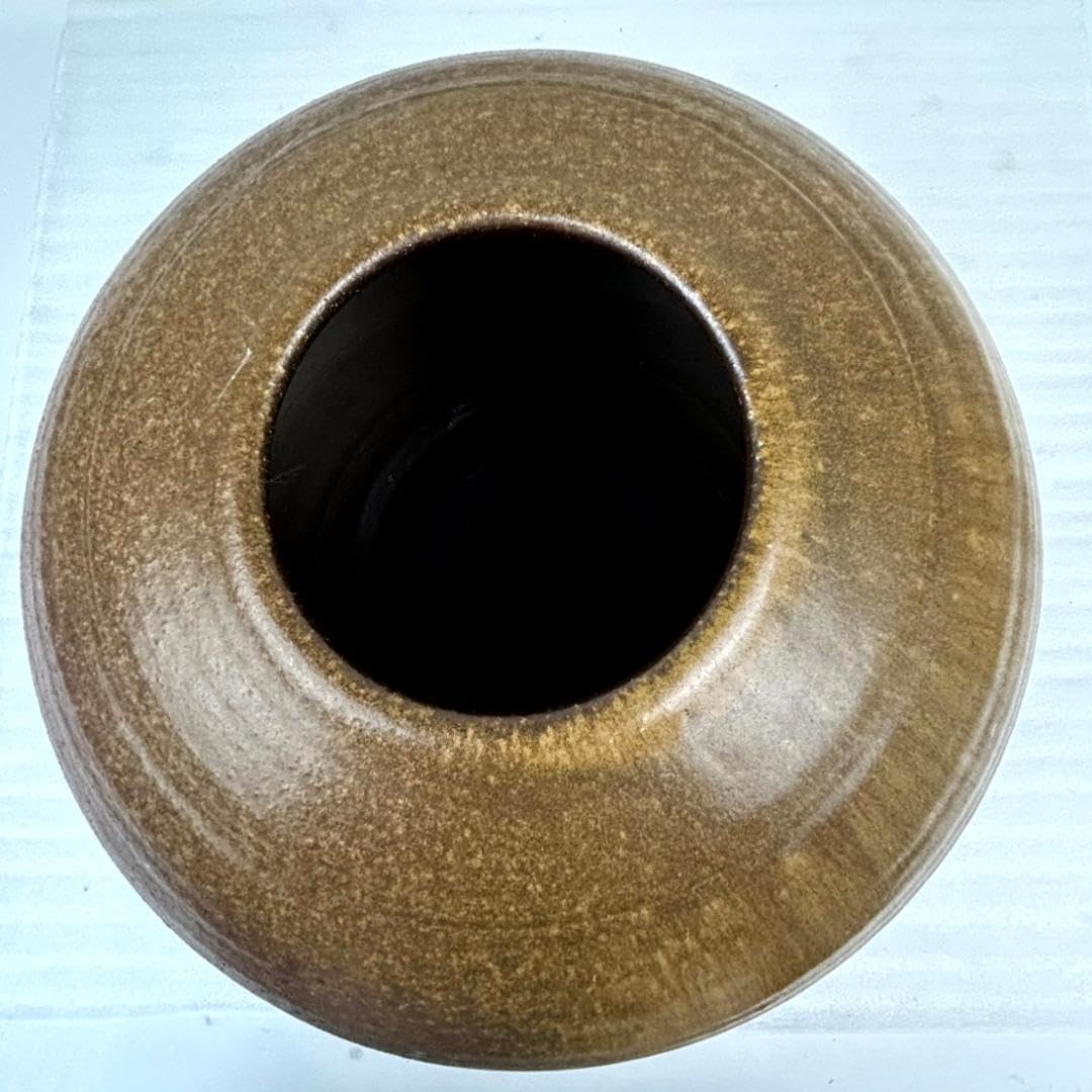 備前焼末石高仙代表作『春宵』大壺②共箱入り