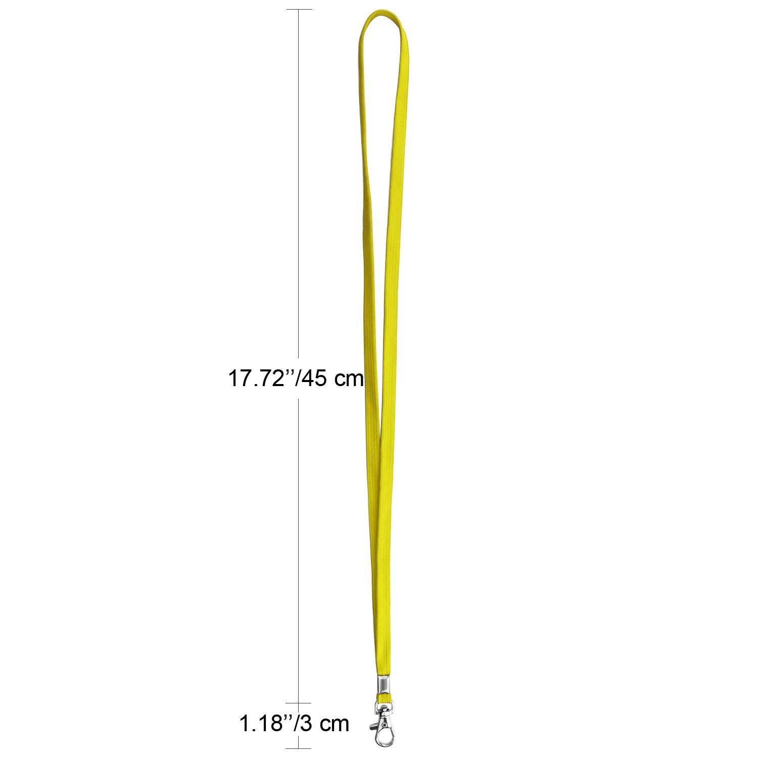 100 Cinghiette Portabadge In Poliestere - Per Carte, Chiavi E Identificativi - Foto 6