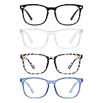 hunsquer Blue Light Glasses for Woman/Men Computer Blue Light Glasses