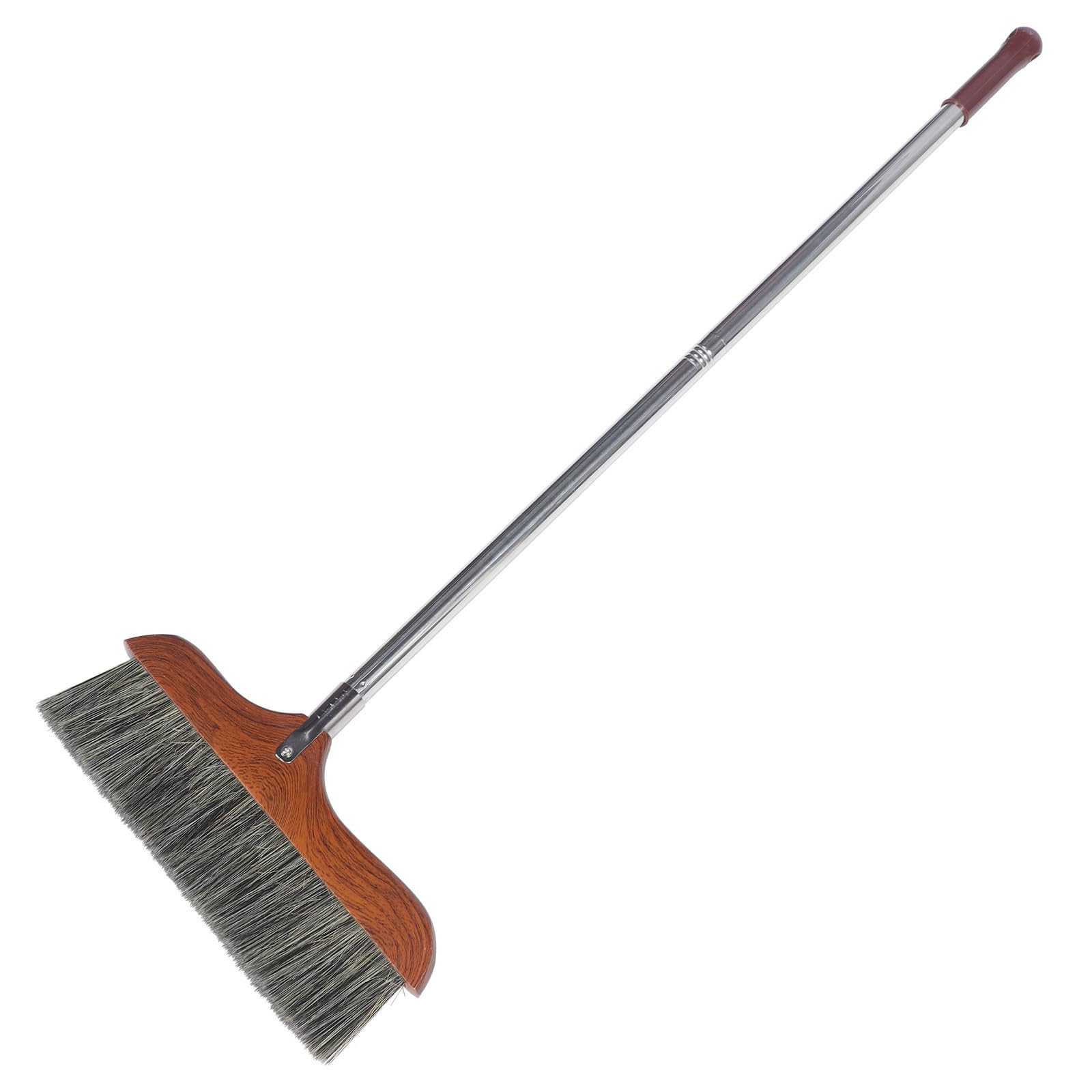 Cepillo VANZACK para Limpiar Suelos con Mango Largo de Acero y Madera Ligera