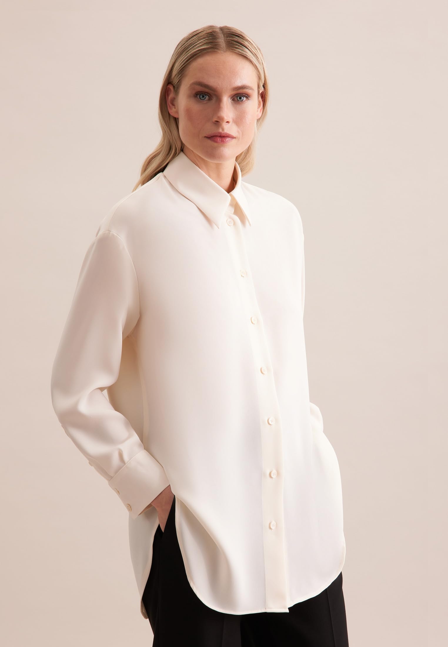Seidensticker Damen Oversized Fit Bluse Bluse