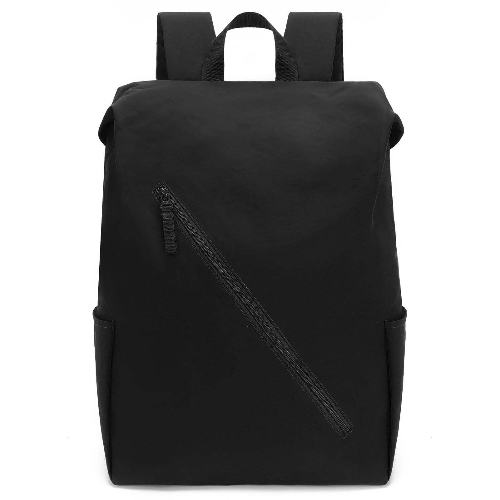 SPAHER Ultralekki Plecak Podróżny 40x30x10cm Lufthansa Bagaż Podręczny Mały Plecak Kabinowy do Samolotu Wodoodporny Plecak na co Dzień Laptopa 15,6 Calowy dla Pracy Szkoły Podróży, Czarny