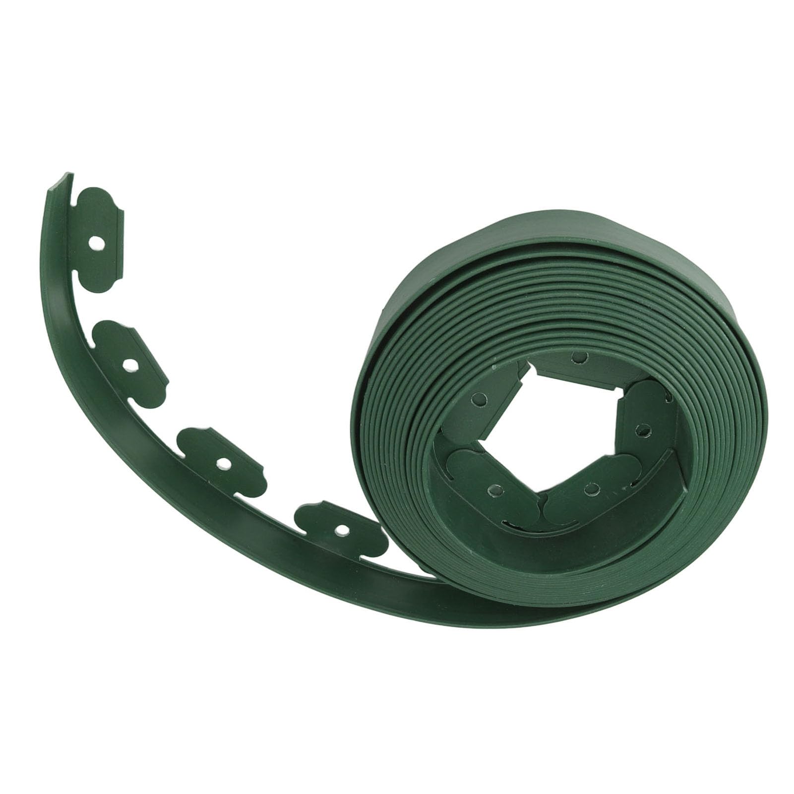 10 m Garden Landscape Edging Kit esterno flessibile bordo prato bordo senza scavo bordo con 30 punte bordo bordo giardino bordo recinzione per aiuole