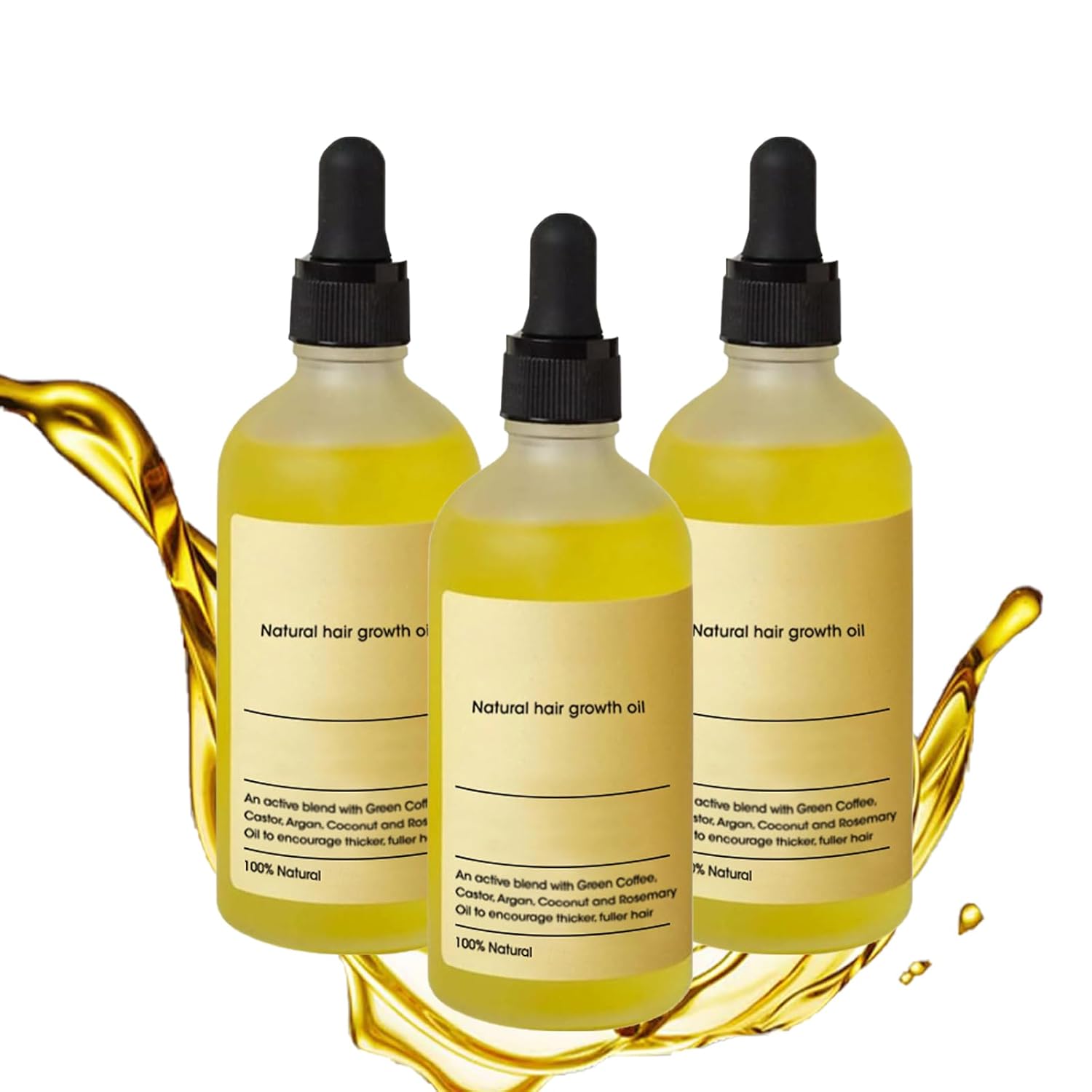 Natural Hair Growth Oil, Rosemary Oil for Hair Growth Organic, Strengthens Hair Roots, Suitable for All Hair Types, 60ML/2FL.OZ(3 bottles) Natural Hair Growth Oil, Rosemary Oil for Hair Growth Organic, Strengthens Hair Roots, Suitable for All Hair Types, 60ML/2FL.OZ(3 bottles)