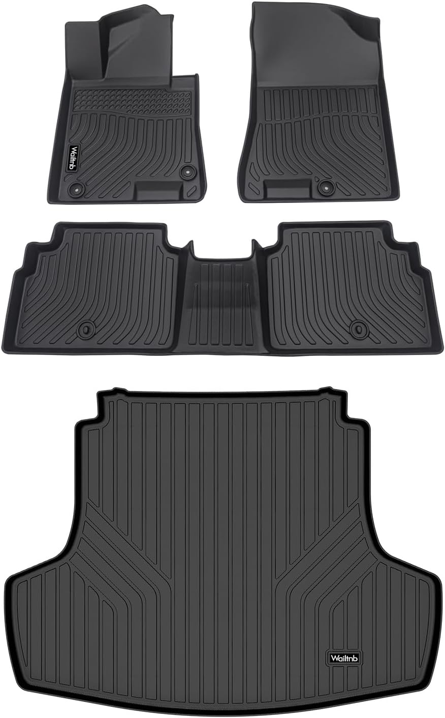 Wailtnb Car Floor Mats & Cargo Trunk Liners Compatible