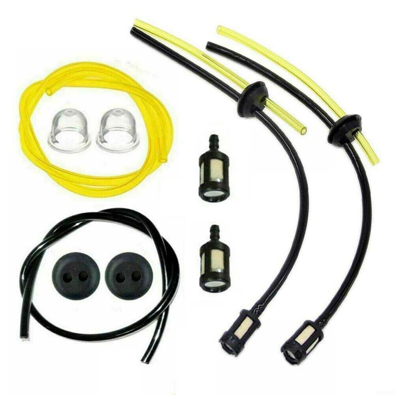 ComfyHarbor Fuel Filter Hose Kit with Rubber Grommet, For N-BHS 26 BHS 26 Hedge Trimmer Brushcutter Spare Parts Replacement Set Compatible with, For Gardenline Spears