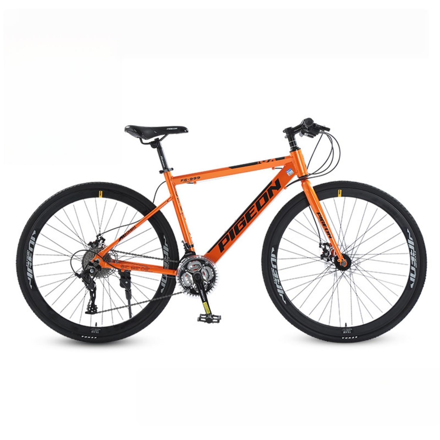 オレンジ　マウンテンバイク　自転車　700c オレンジ マウンテンバイク 自転車 700c