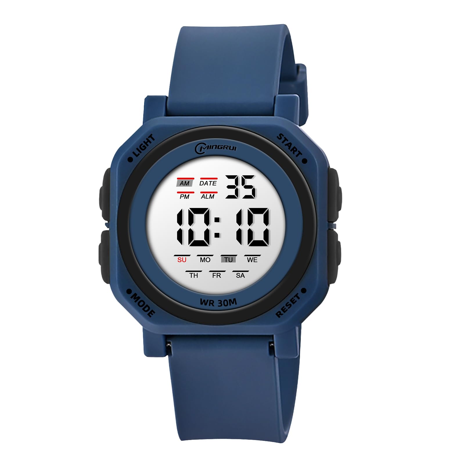 Orologio Digitale Per Bambini HMJIA - Impermeabile 30m, Sveglia, Cronometro, LED