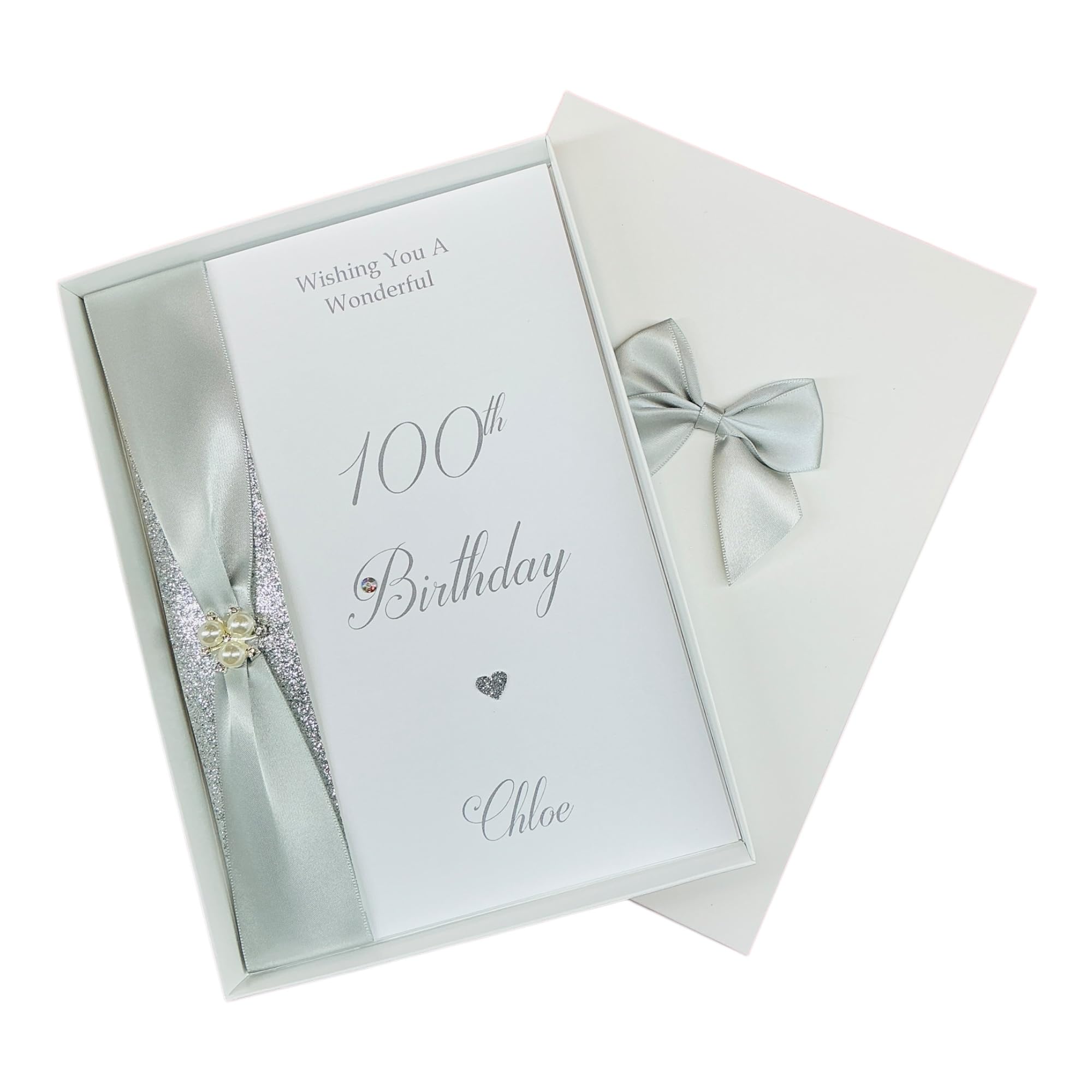 100th Birthday Card One Hundredth Congratulations Personalised - RB 100