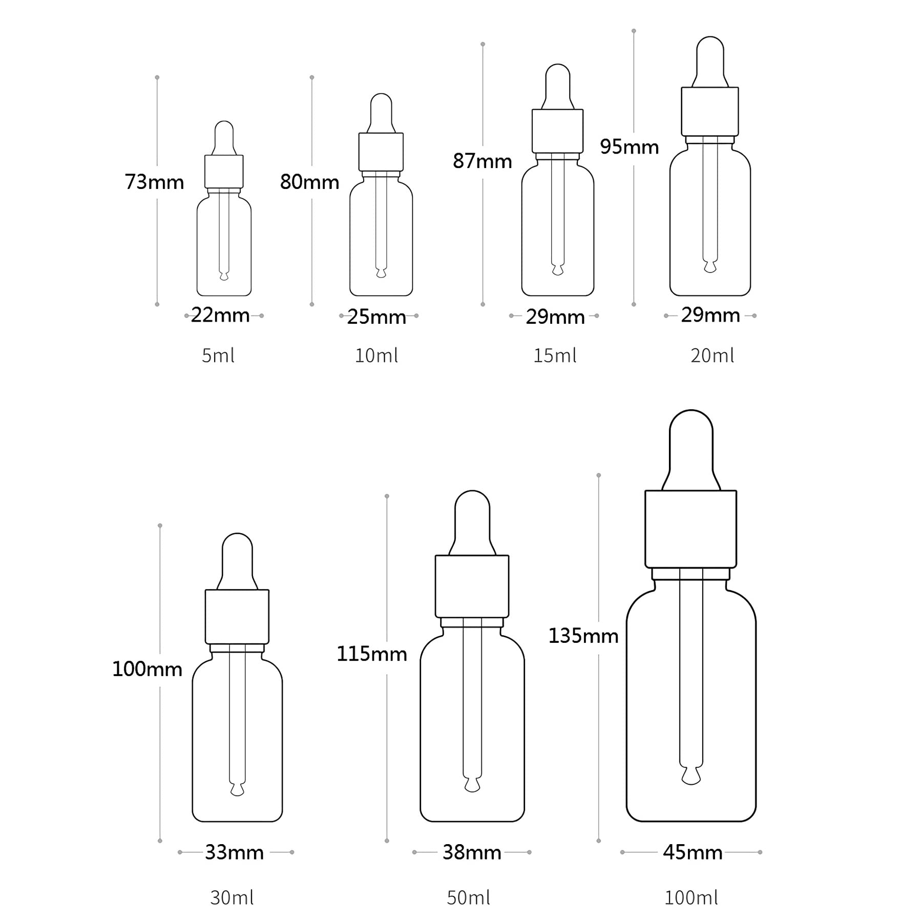 24 Stück 50 ml Gefrostet Braunglas Pipettenflasche mit Gold Pipettenring, Leere Glasflasche Glastropfer Glaspipette Tropfflaschen für Ätherische Öle Aromatherapie + 4x Trichter
