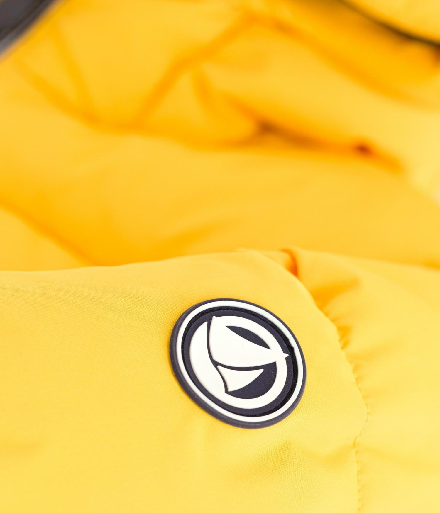 Petit Bateau Piumino Per Bambini Tinta Unita, Giallo, 12 Anni