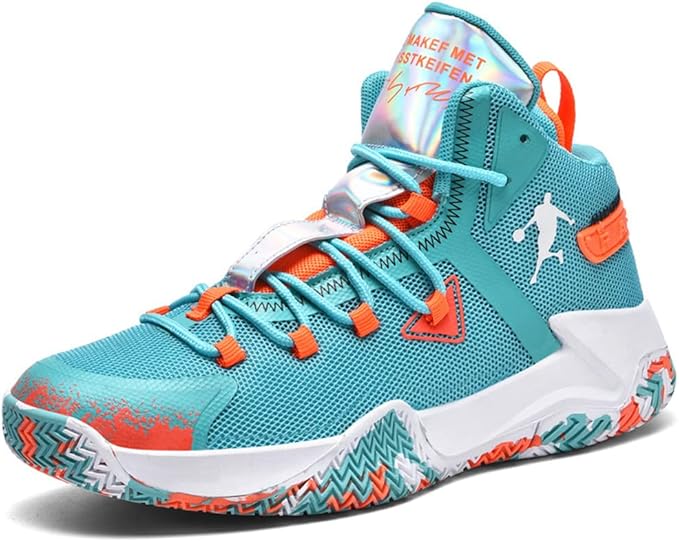 Amazon Co Jp バスケットシューズ ランニングシューズ スポーツシューズ メンズ ハイカット 防滑 ラ レースアップ バッシュ スポーツシューズ 運動会 軽量 通気 カジュアル通学靴 通勤靴 ファッション アウトドアスポーツ 男女兼用 ファッション