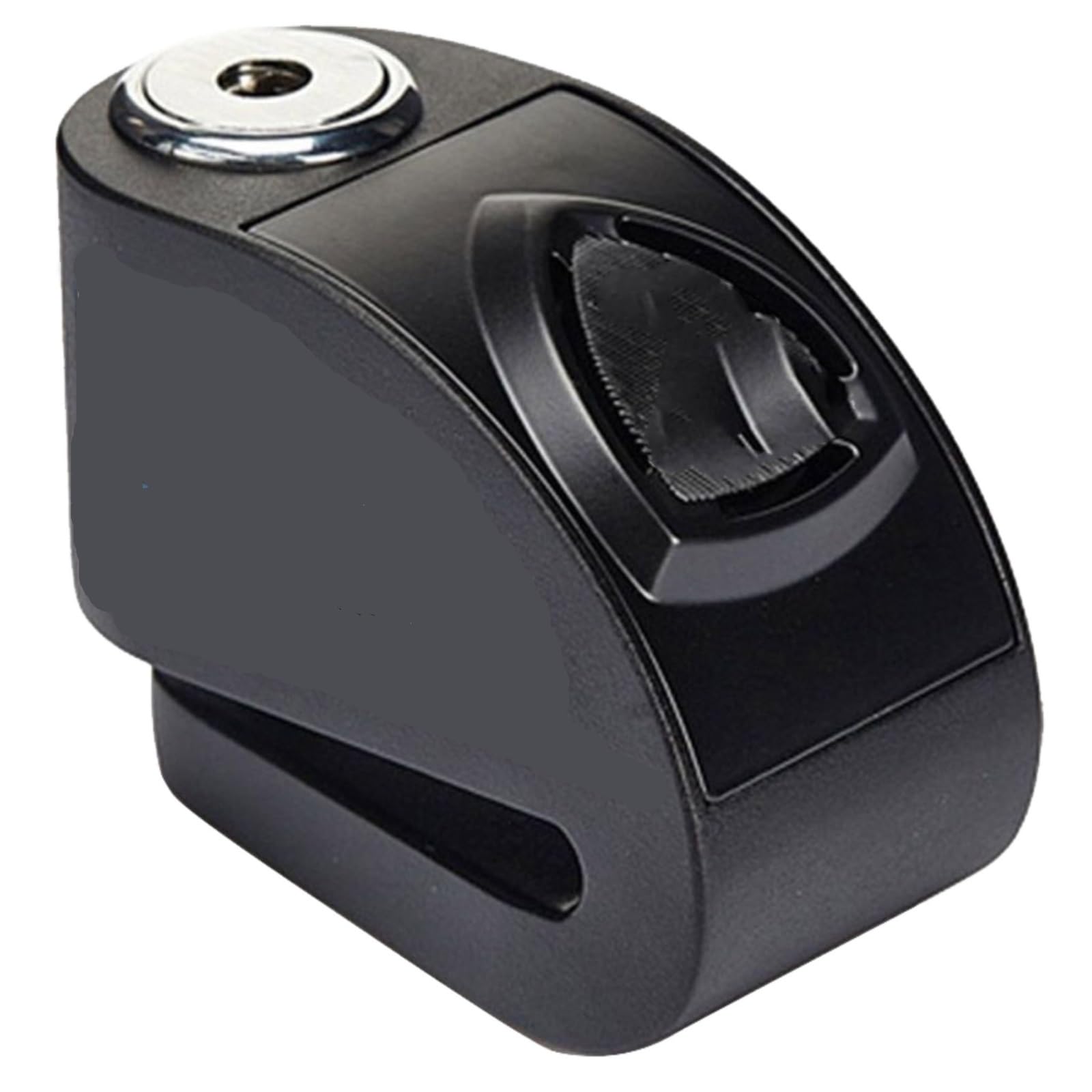 Bloccadisco Moto Blocco disco con allarme, lucchetto per freno a disco con suono di allarme da 120 DB, perno da 6 mm Lucchetto Moto Antifurto(Silver)