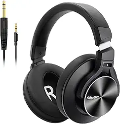 Srhythm HD75 com fio sobre fone de ouvido DJ para estúdio/festa/guitarra