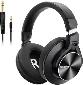 Srhythm HD75 com fio sobre fone de ouvido DJ para estúdio/festa/guitarra