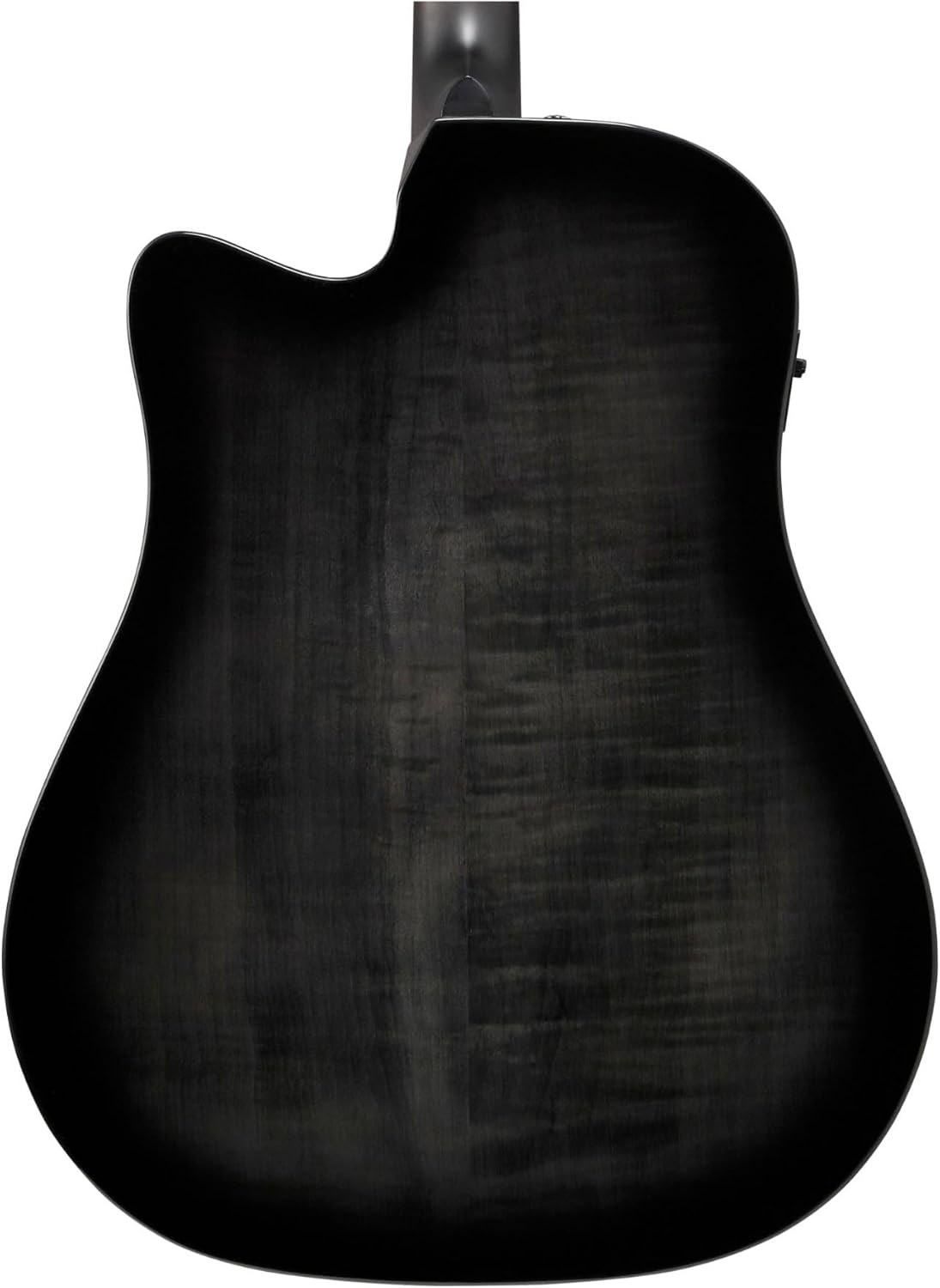 Ibanez AAD77CE Transparent Black Sunburst High Gloss Acoustic Electric Guitar