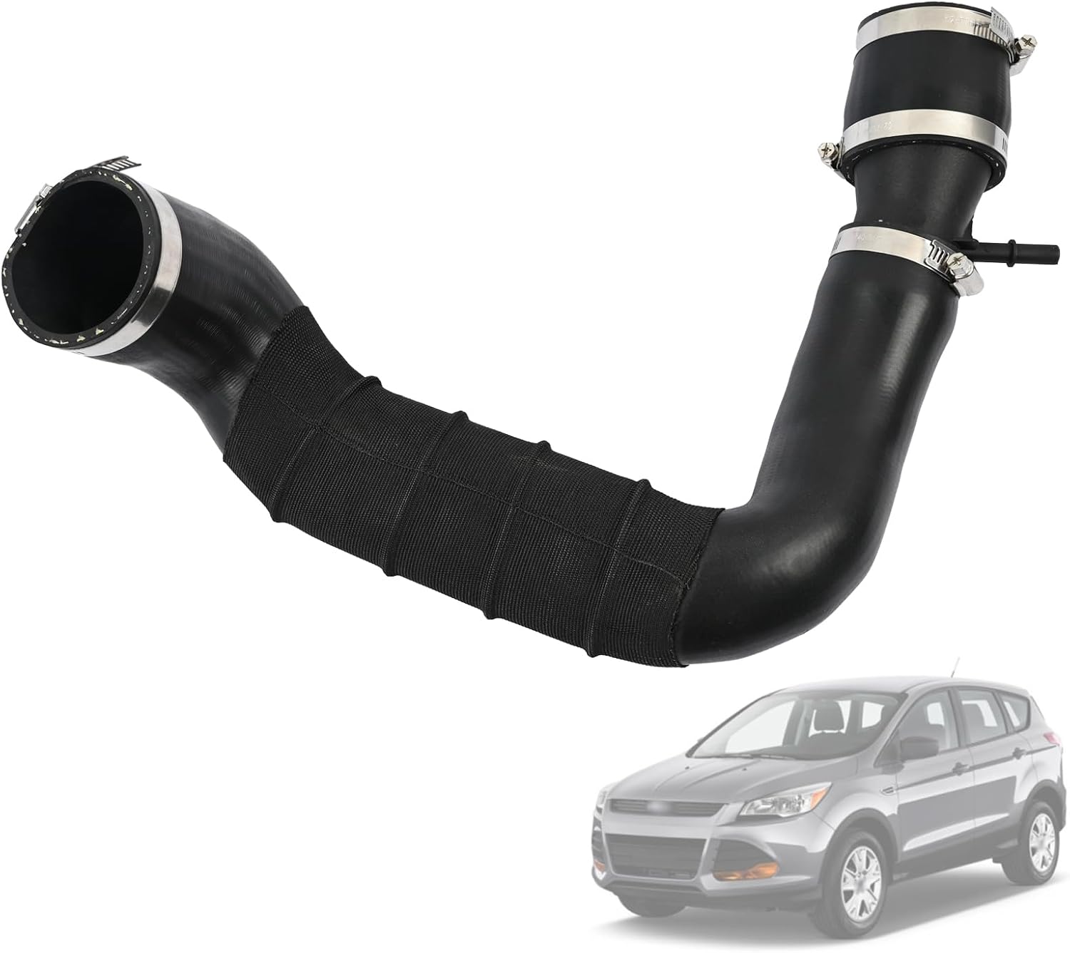 Turbocharger Intercooler Inlet Tube Fit for Ford Escape SE SEL Titanium 2013 2014 2015 2016 Charge Connection Air Hose Pipe Replaces CV6Z-6C640-B CV6Z6C640B CV6Z-6C640-SA