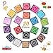Produktbild phixilin Stempelkissen Set, Fingerabdruck Ungiftig Abwaschbar Stamp Pad Tinte Bunt Stempelkissen für Leinwand Hochzeit, Papier Handwerk Stoff, Scrapbook, Geburtstag (20 Pack)