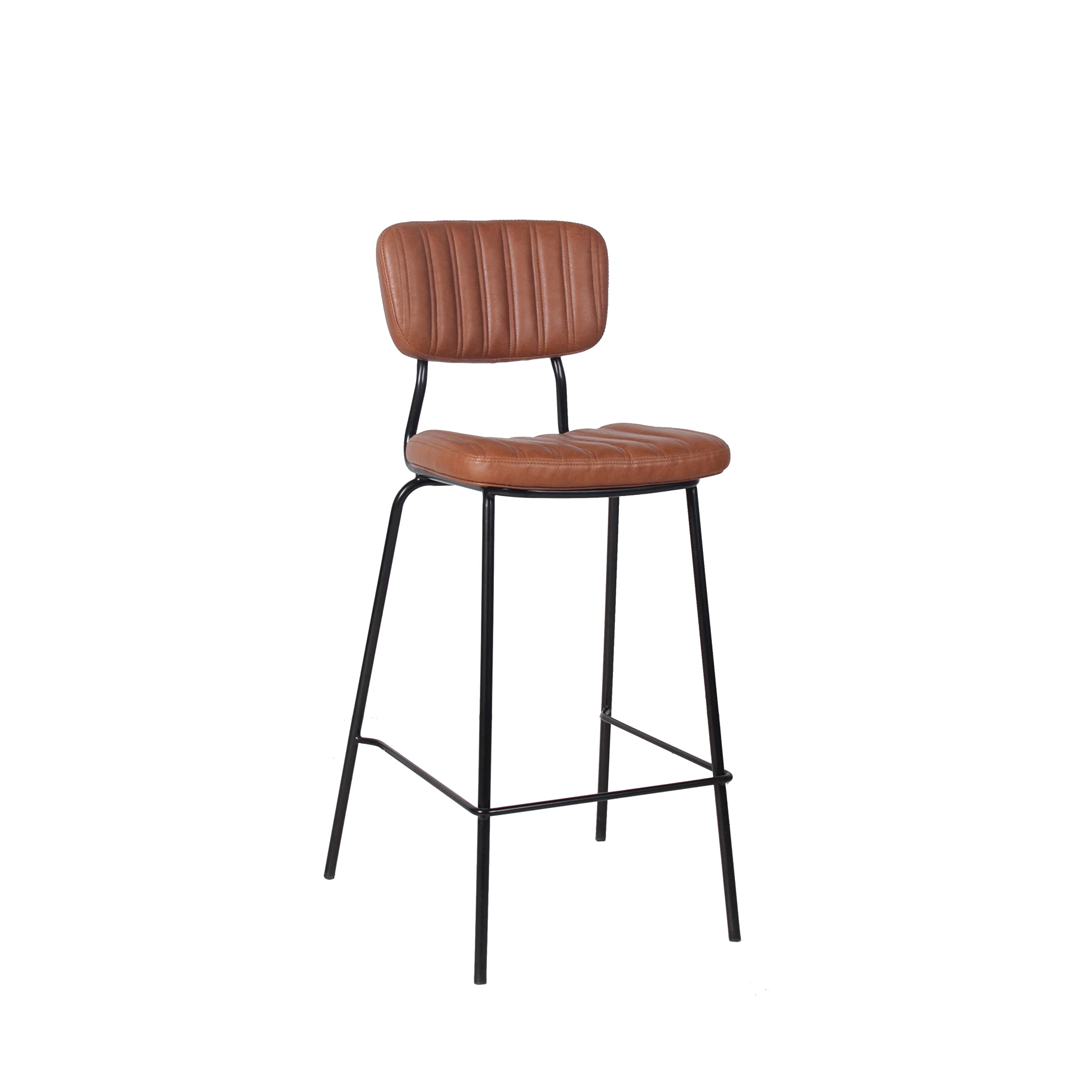 BrackenStyle Commercial Vintage Light Brown Sudbury Bar Chair For Restaurants, Bars & Cafes